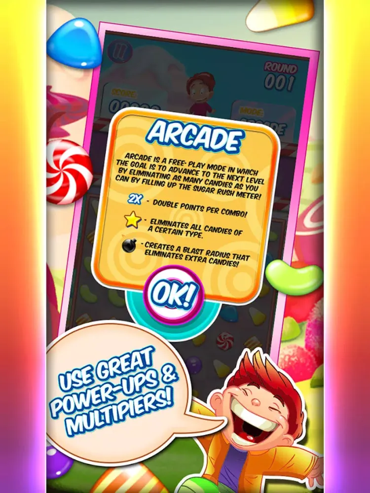 Candy Land - Sweet Game for Kids iPad  スクリーンショット