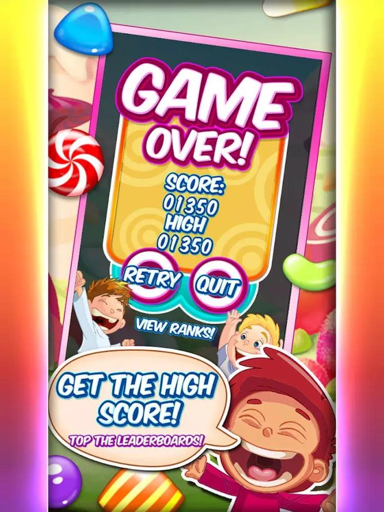 Candy Land - Sweet Game for Kids iPad  スクリーンショット