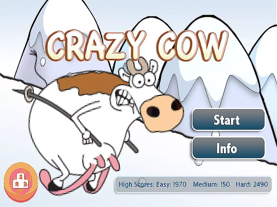 صور Crazy Cow - A Funny Crazy Game iPad 