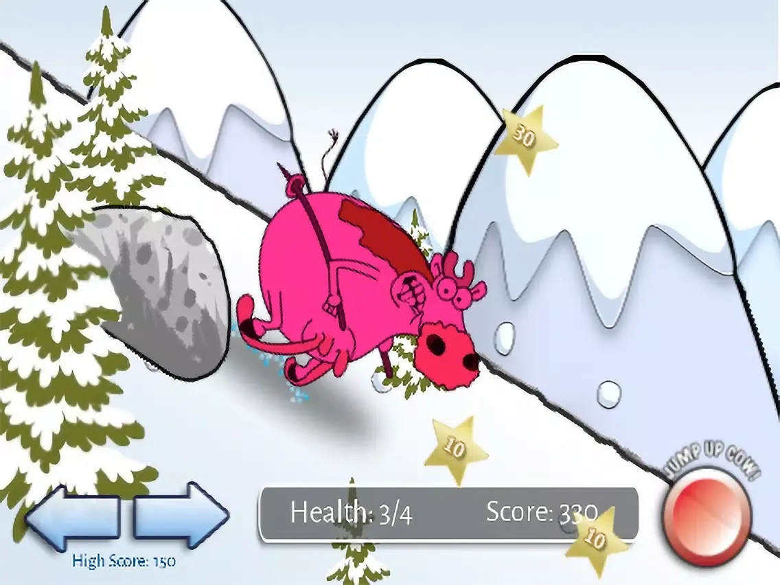 صور Crazy Cow - A Funny Crazy Game iPad 