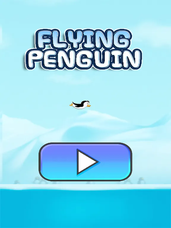 Tangkapan skrin Flying Penguin - FlapYourWings iPad 