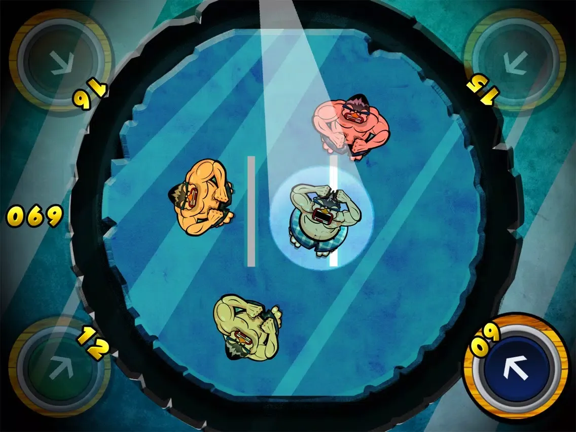 Capturas de pantalla de King of Sumo iPad 