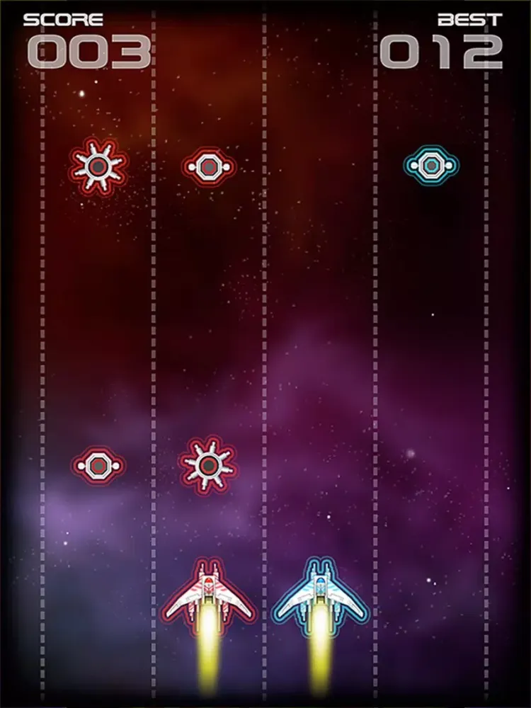 2 Spaceships iPad  سکرین شاٹس