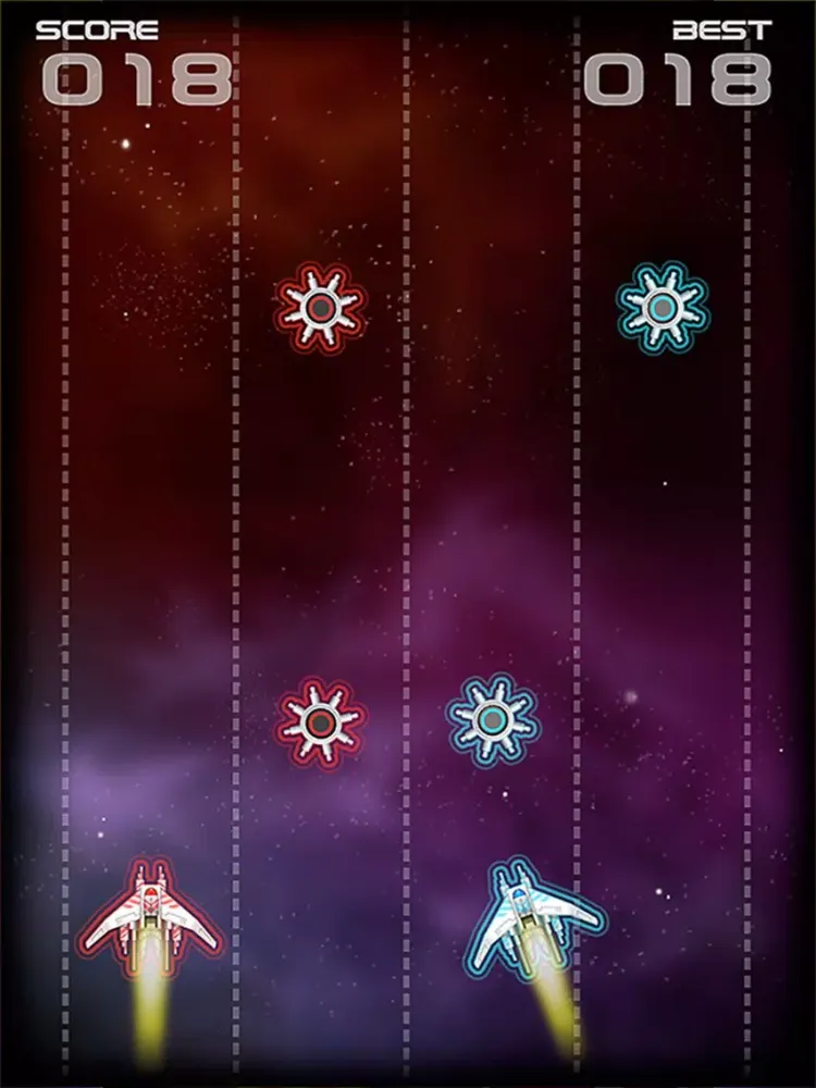 2 Spaceships iPad  سکرین شاٹس