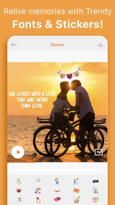 Slideshow maker: Short & Story应用截图