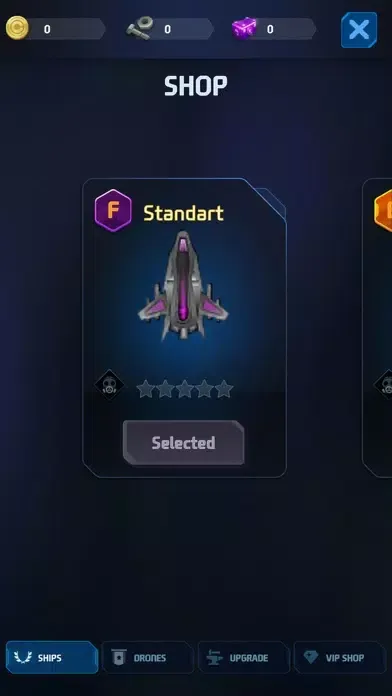 Tangkapan layar Space Shooter Galaxy War
