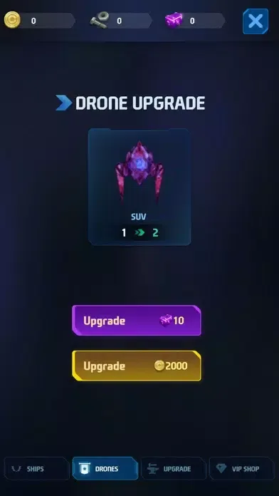 Tangkapan layar Space Shooter Galaxy War