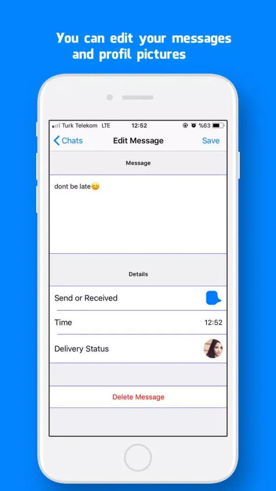 Capturas de pantalla de Fake Messenger