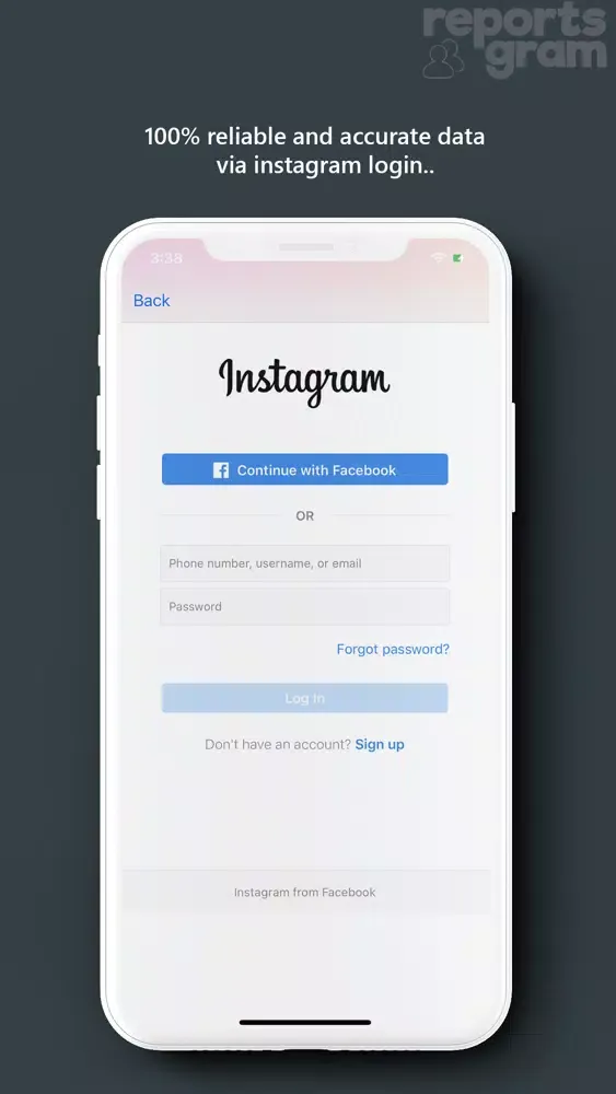 Ảnh chụp màn hình của Reports+ Pro Followers