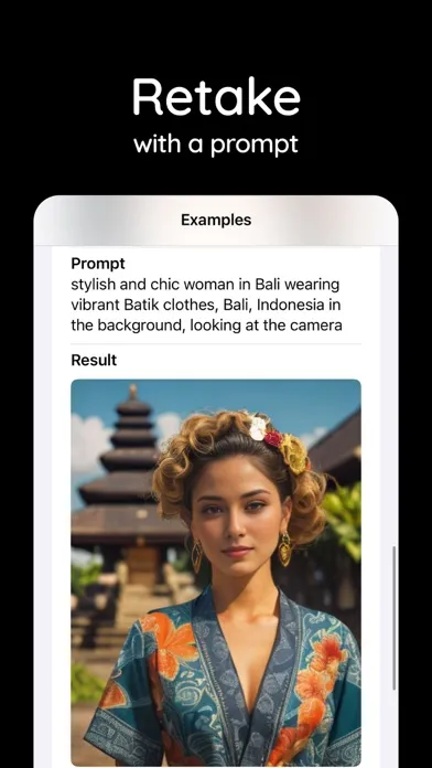 ภาพหน้าจอของ casso: AI Photo Editor