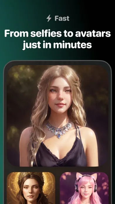 Captures d'écran de Pixie - AI Avatar Generator