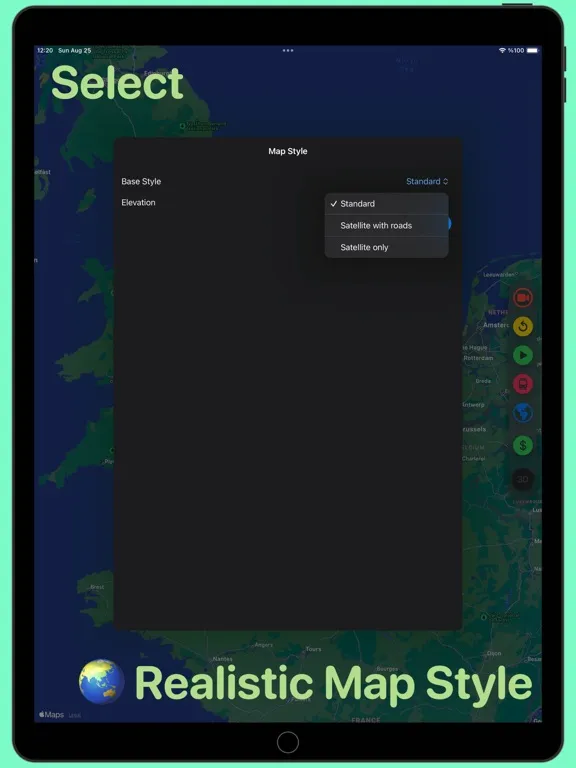 Capturas de pantalla de Travel Route Map iPad 