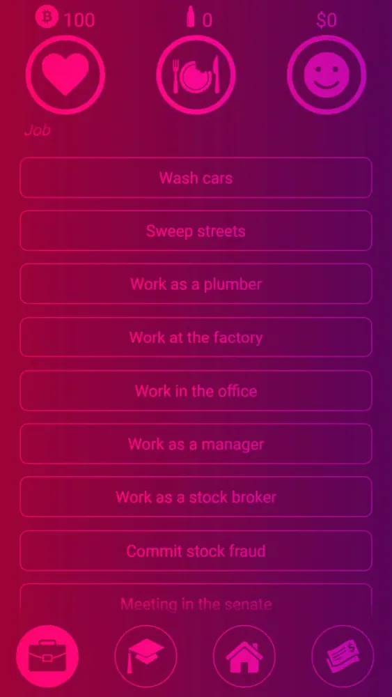 Hobo Life Simulator سکرین شاٹس