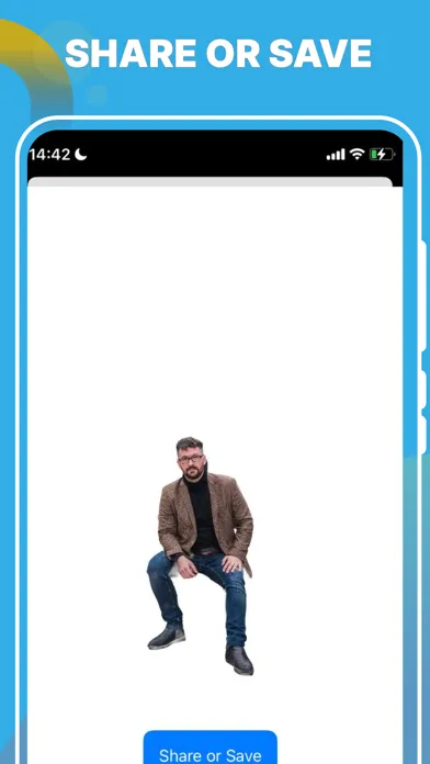 Screenshot di cut out background