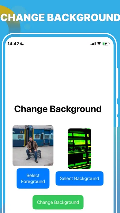 Screenshot di cut out background