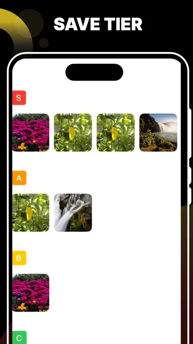 Screenshot di Tier List Maker+