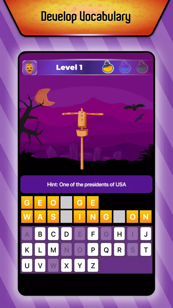 Online Hangman Word Game Screenshots
