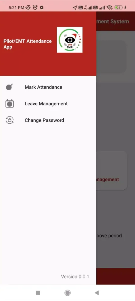 Employee Attendance App スクリーンショット