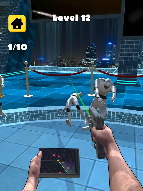 Robo Shooter! iPad  Ekran Görüntüleri