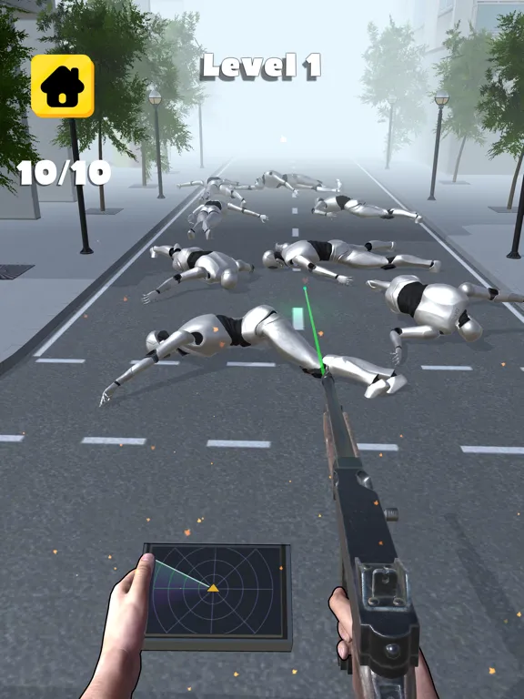 Robo Shooter! iPad  Ekran Görüntüleri