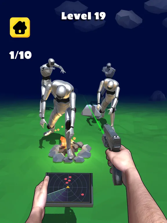 Robo Shooter! iPad  Ekran Görüntüleri