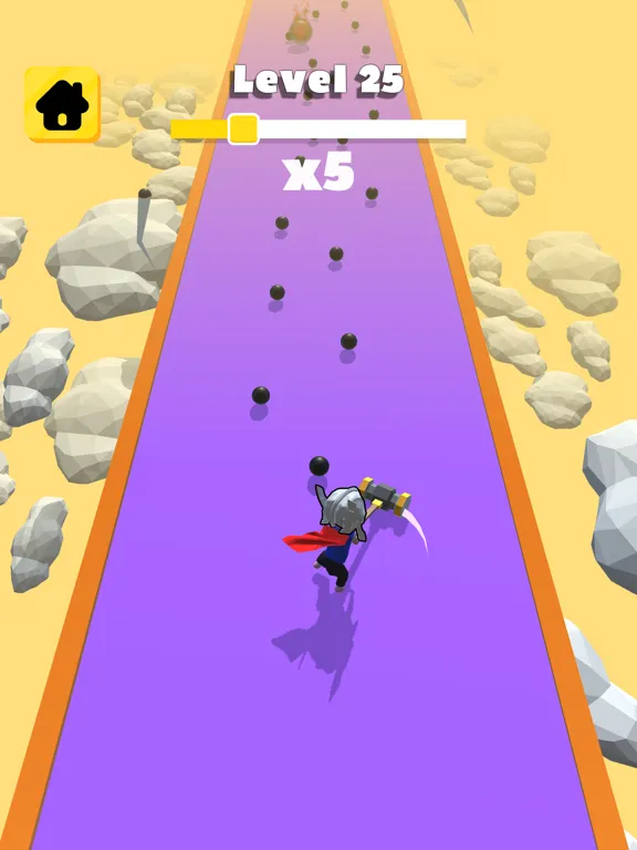 Capturas de tela do Tetherball 3D iPad 
