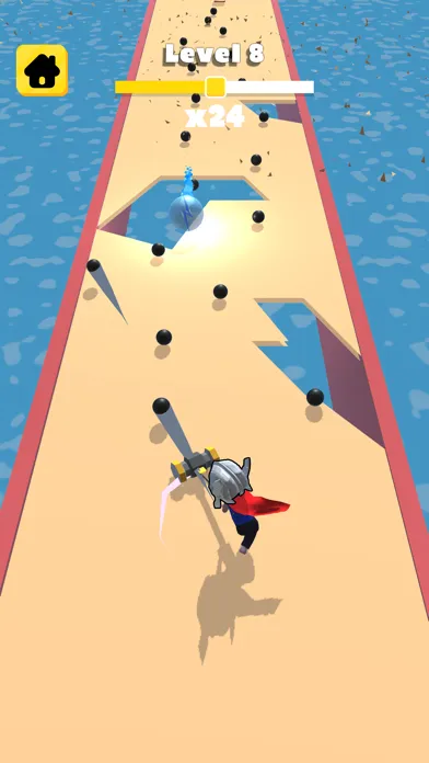 Capturas de tela do Tetherball 3D