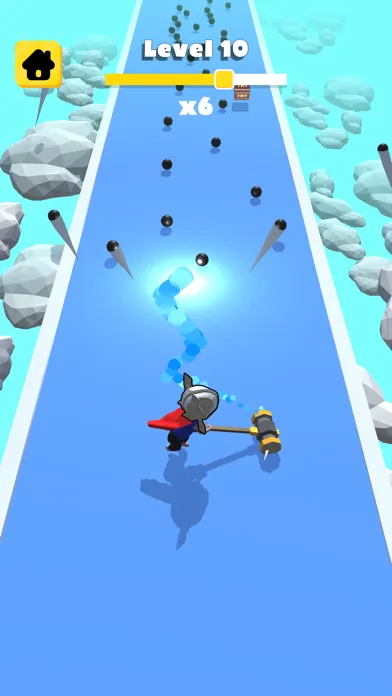 Capturas de tela do Tetherball 3D