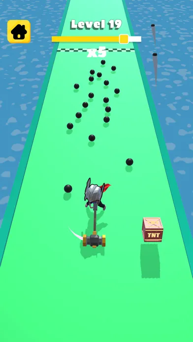 Capturas de tela do Tetherball 3D