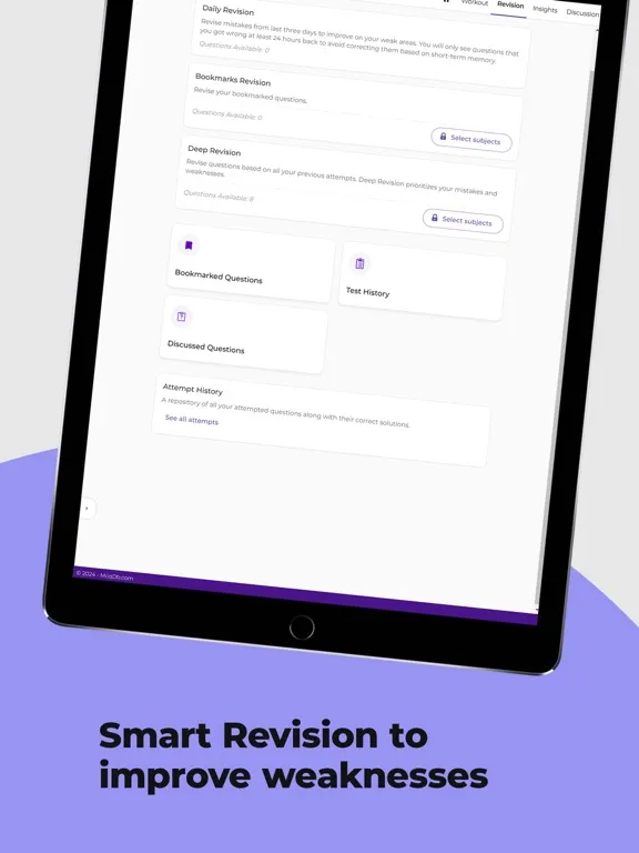 Capturas de tela do EMS Prep by Achieve iPad 