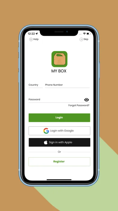 Zrzuty ekranu MyBox Order