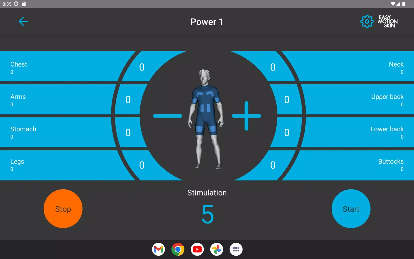 Ảnh chụp màn hình của EasyMotionSkin 2.0