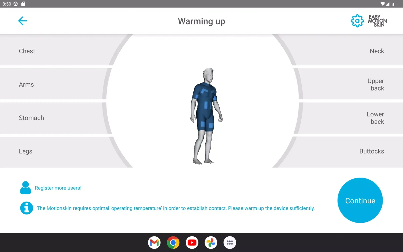 Ảnh chụp màn hình của EasyMotionSkin 2.0