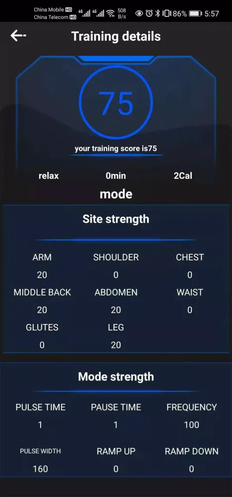 EMSFIT PRO HD Screenshots