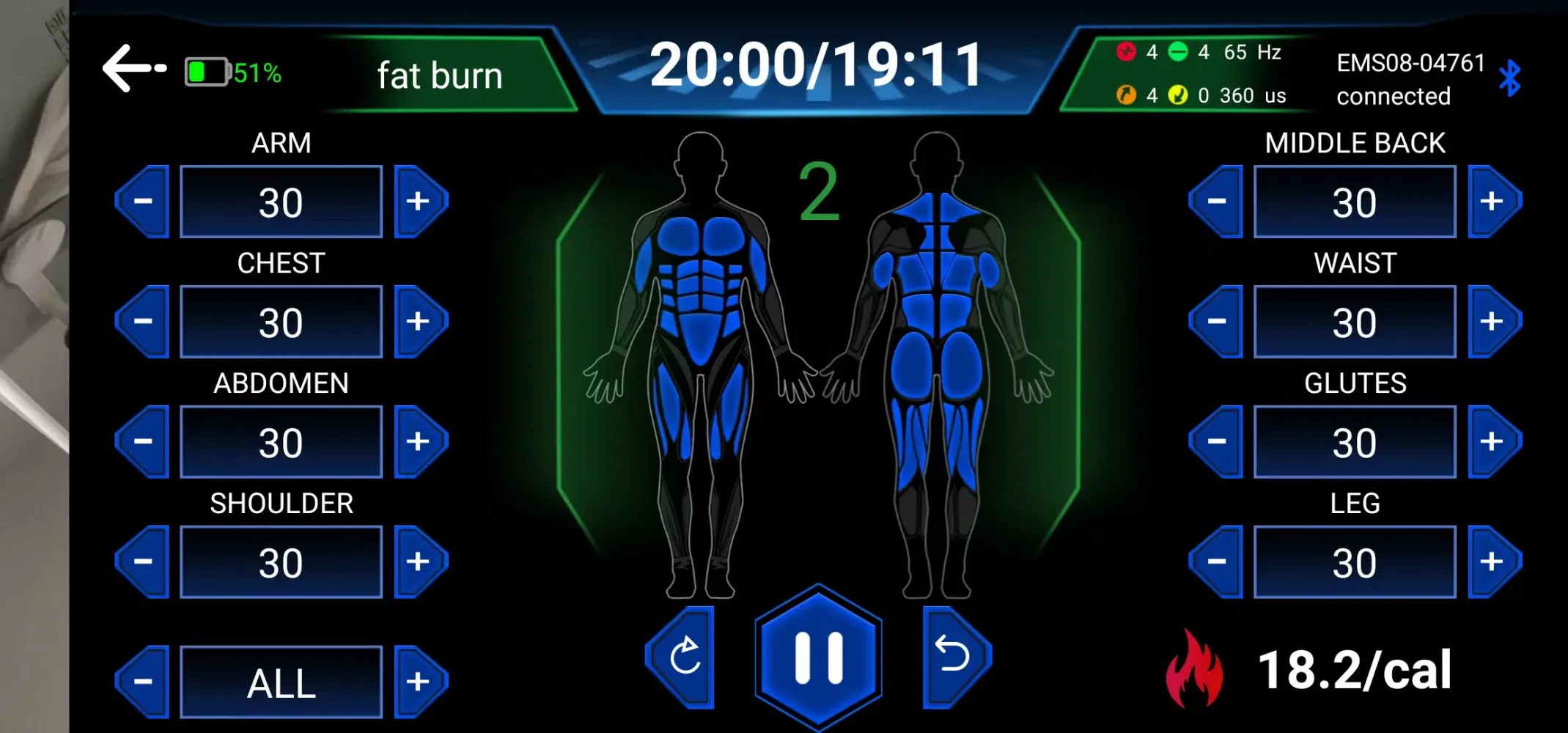 EMSFIT PRO HD Screenshots