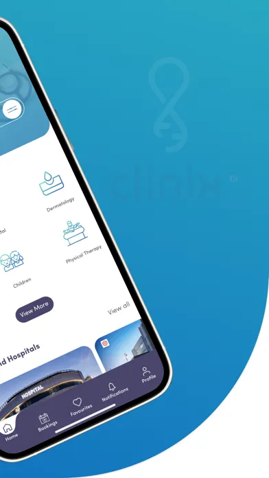 Clinix - Easy Clinics Booking Screenshots