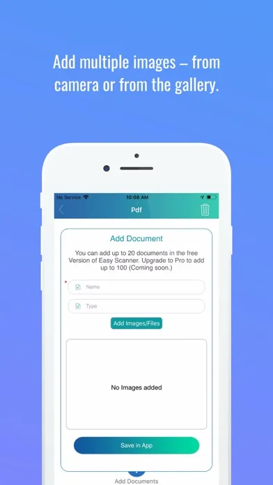 Scanner - Easy PDF Scan & Save स्क्रीनशॉट