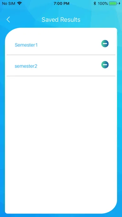 Capturas de pantalla de Easy GPA Calculator