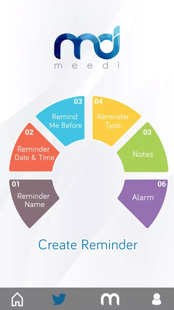 Meedi for Twitter Reminders Screenshots