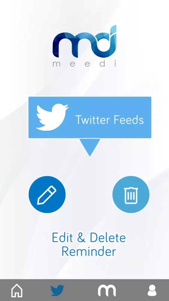 Meedi for Twitter Reminders Screenshots