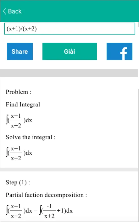 Math Solver Screenshots