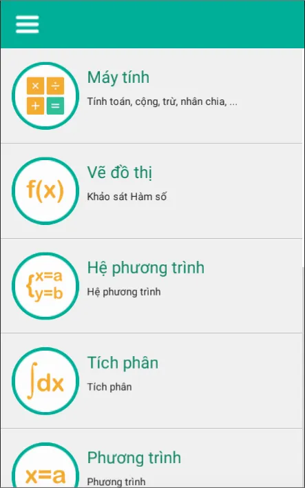 Math Solver Screenshots