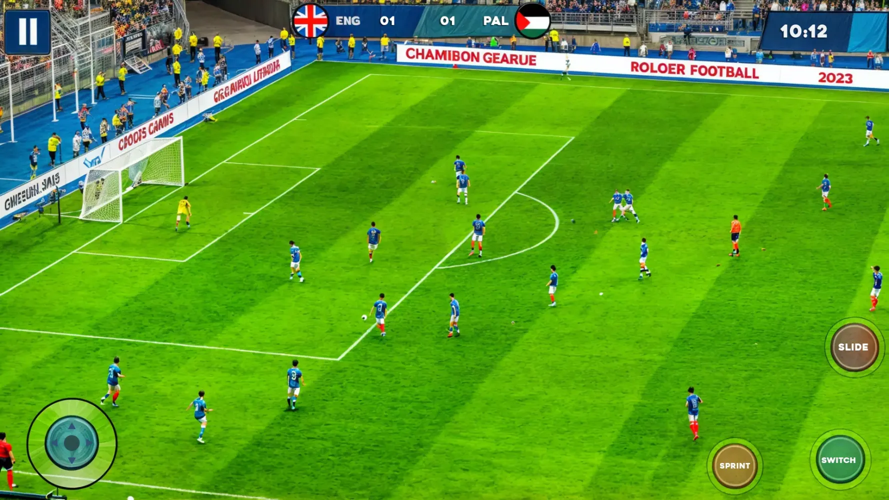 Capturas de tela do Soccer Games Football League
