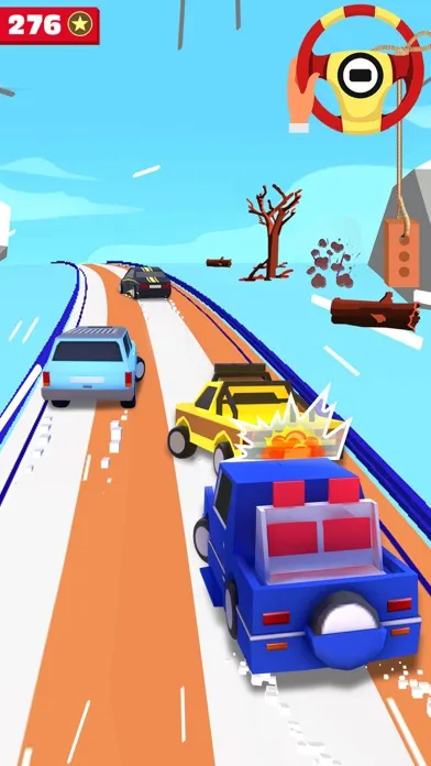Capturas de tela do Car Pulls Right Driving - Game