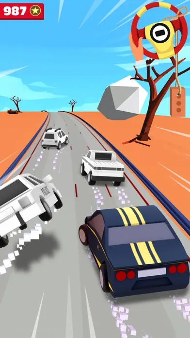 Capturas de tela do Car Pulls Right Driving - Game
