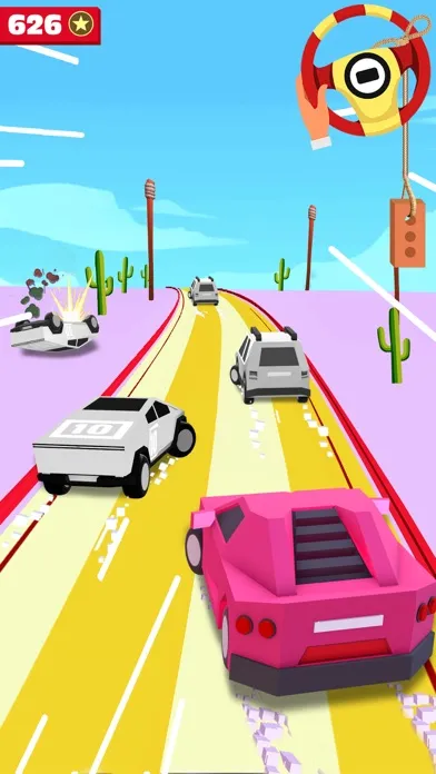 Capturas de tela do Car Pulls Right Driving - Game