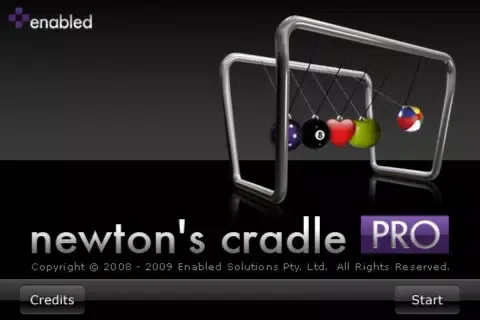 Zrzuty ekranu Newton's Cradle Pro