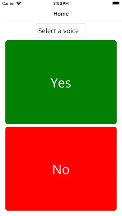 Capturas de tela do YesNo - questions made simple