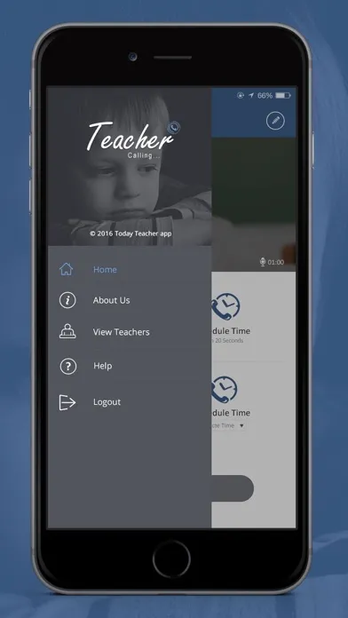 Tangkapan layar Teacher Calling