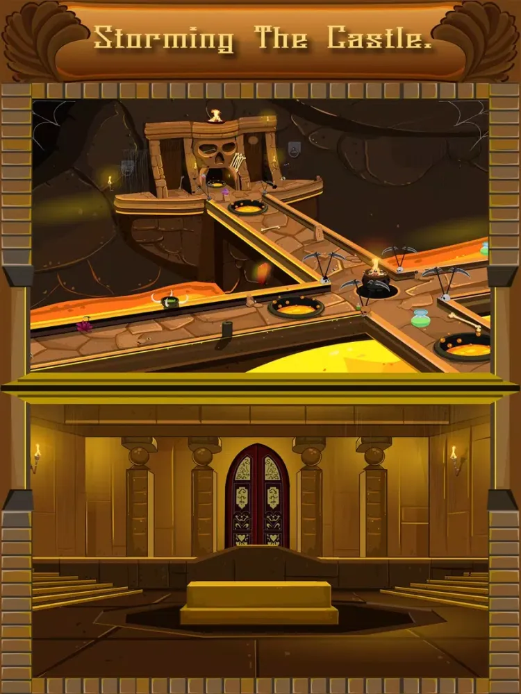 ภาพหน้าจอของ King's Castle - Rescue Princess and escape iPad 